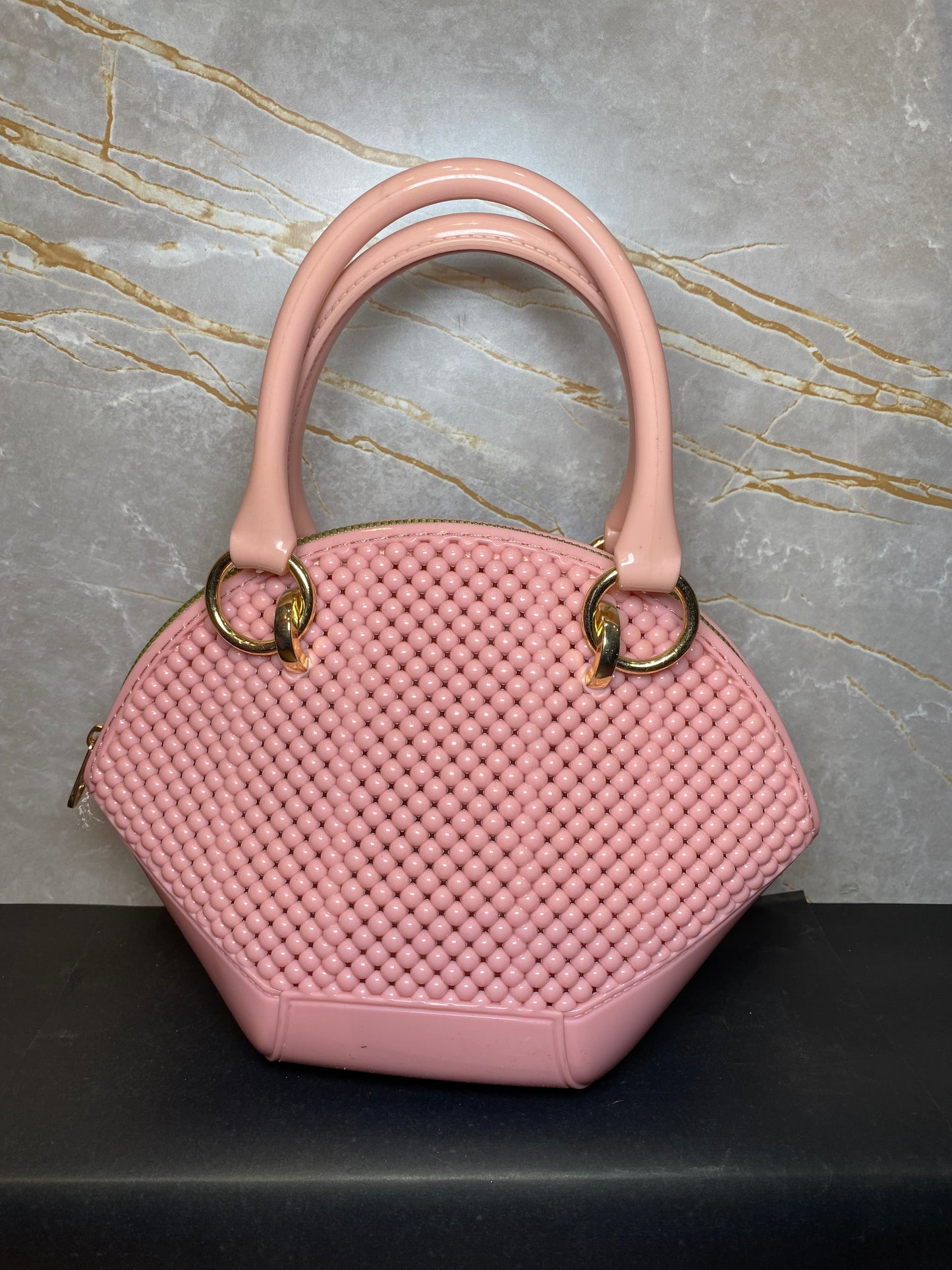 BUBBLE BAG PEACH COLOUR