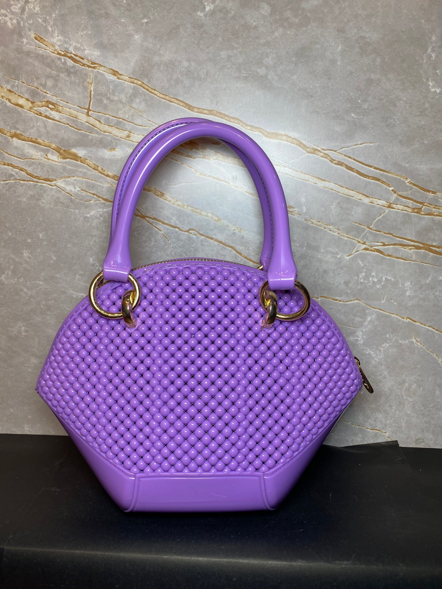 BUBBLE BAG PEACH COLOUR