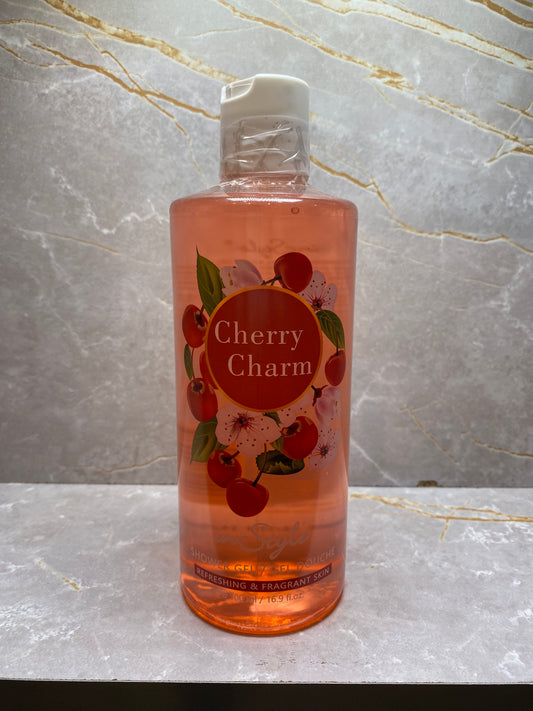 CHERRY CHARM IN STYLE SHOWER GEL REFRESHINI & FRAGRANT SKIN
