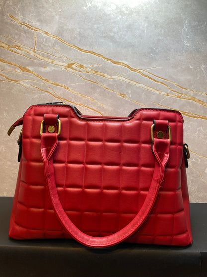 LARGE BAG DRAK RED COLOUR