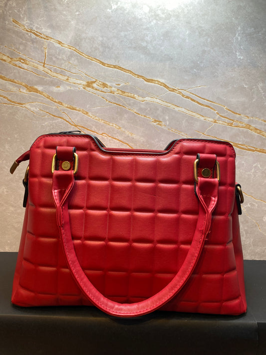 LARGE BAG DRAK RED COLOUR