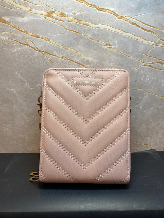 MEDIUM SIZE SIDE BAG PEACH COLOUR