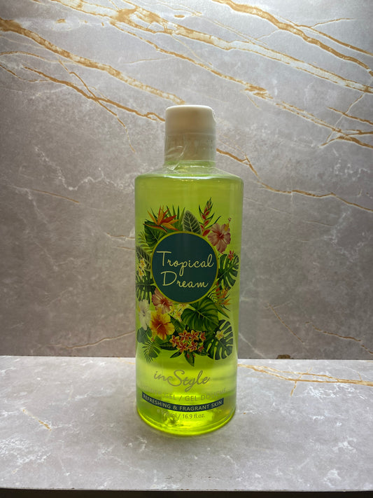 TROPICAL DREAM IN STYLE SHOWER GEL REFRESHING FRAGRANT SKIN BODY GEL