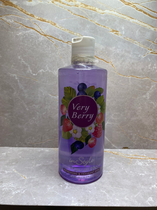 VERY BERRY INSTYLE SHOWER GEL REFRESHING FRAGRANT SKIN