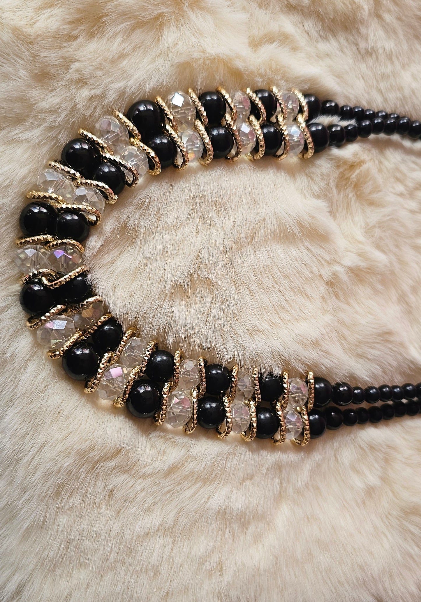 Stainless Steel Three Layered Necklace