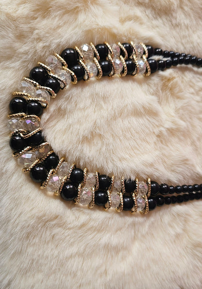 Stainless Steel Three Layered Necklace