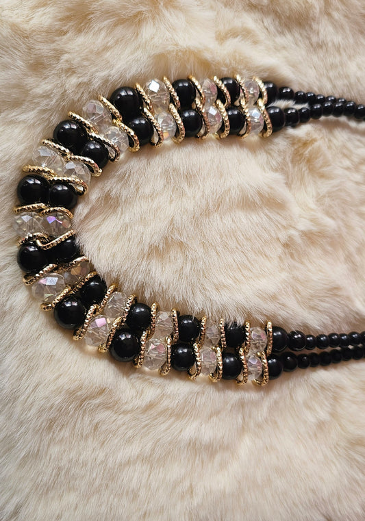 Stainless Steel Three Layered Necklace